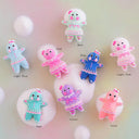 Glitterville The Rainbow Gingers Dippsy and Dough Ornament Coral
