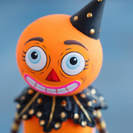 Cuddle Decor Glitterville The Halloween Kooks Tabletop - Mr Party Pumpkin