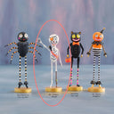 Cuddle Decor Glitterville The Halloween Kooks Tabletop - Mr Jingle Bones
