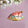 Glitterville Turkey Ornament Coral