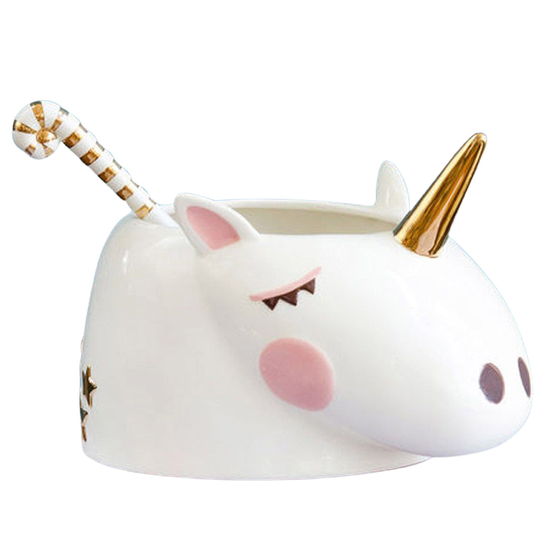 Unicorn Punch Bowl with Ladle 18" - Thumbnail 2