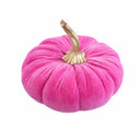 Cuddle Decor Glitterville Velvet Pumpkin 8" Pink