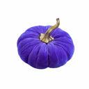 Cuddle Decor Glitterville Velvet Pumpkin 8" Ultraviolet