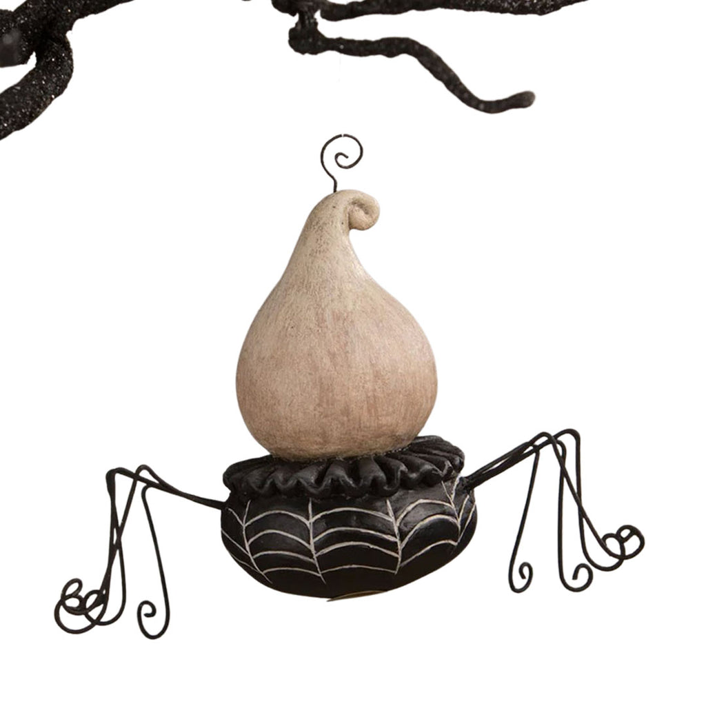 Ghostie Crawlie Spook Ornament Folk Art by Johanna Parker back