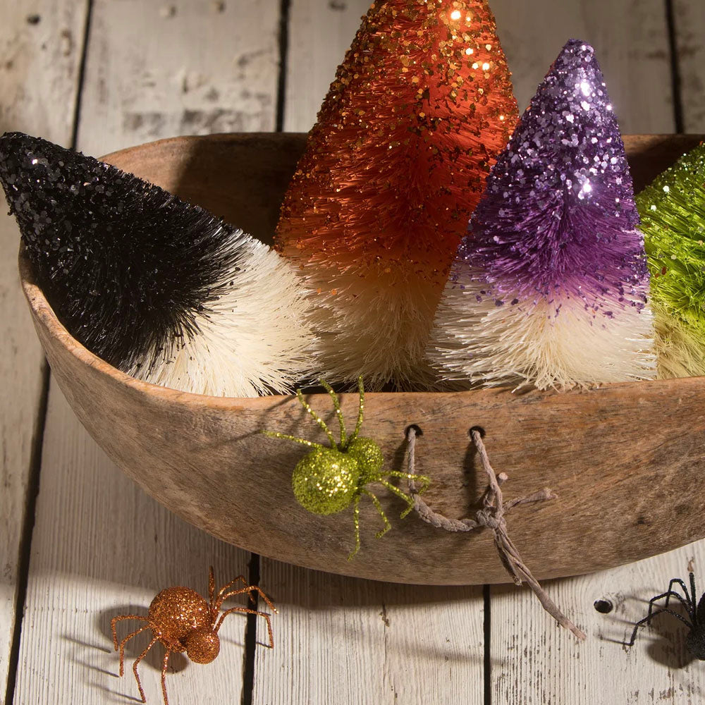 Haunted Halloween Hues Trees by Bethany Lowe Designs set 1