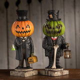Bethany Lowe Pumpkin Head Jekyll set life style