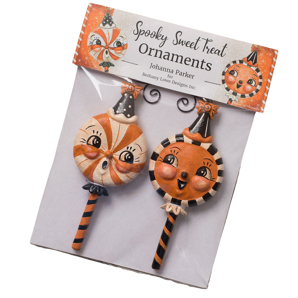 Johanna Parker Spooky Sweet Treat Ornaments - Set of 2 package