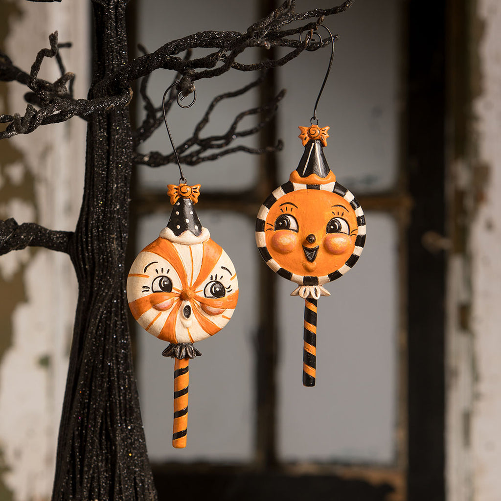 Johanna Parker Spooky Sweet Treat Ornaments - Set of 2 front life style