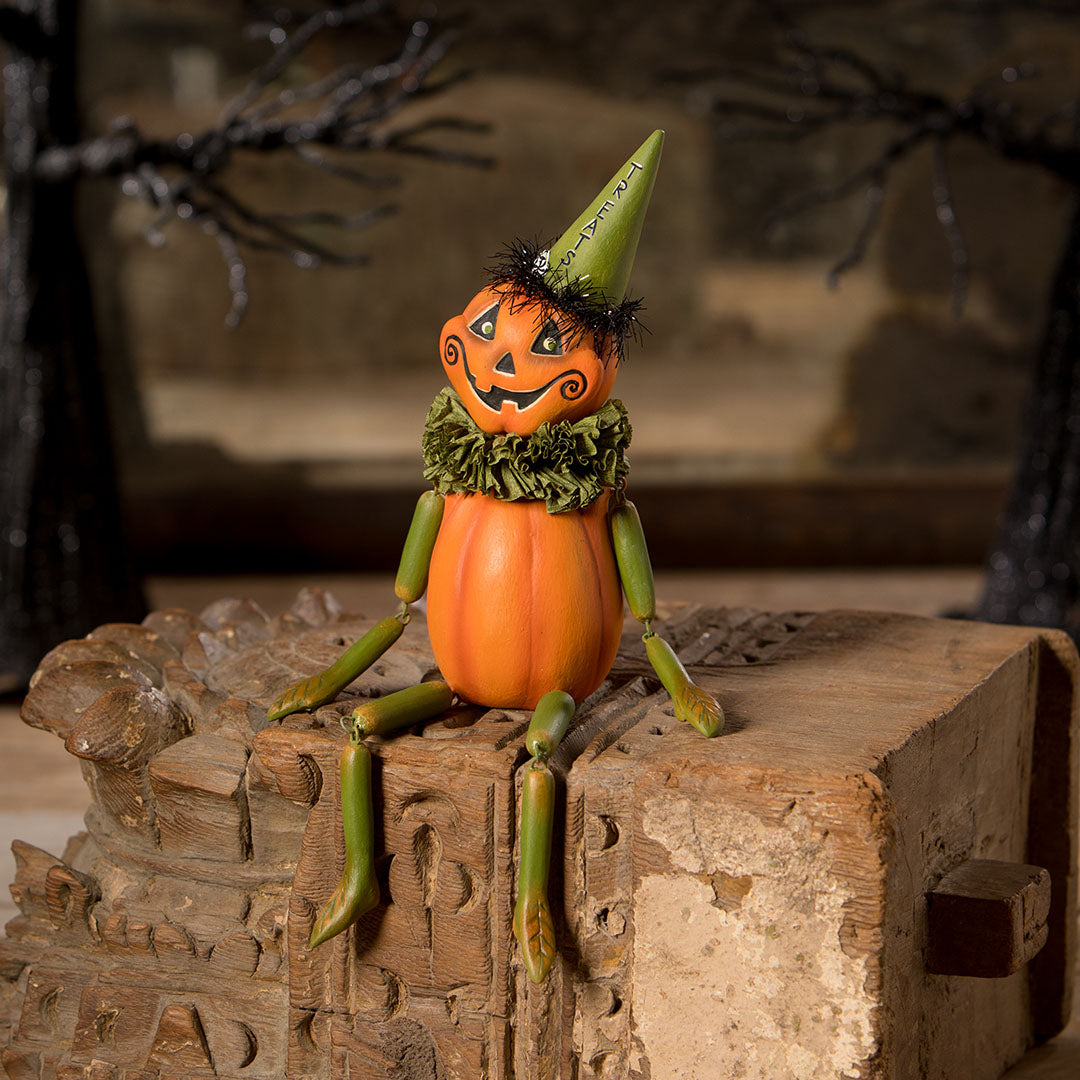 Treats Party Pumpkin Head by LeeAnn Kress – Cuddle Decor
