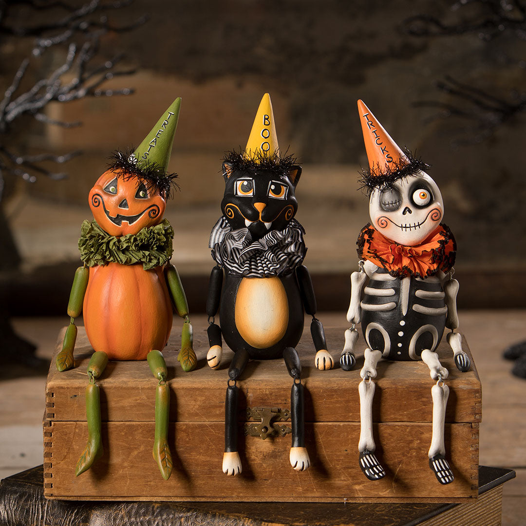 Treats Party Pumpkin Head by LeeAnn Kress – Cuddle Decor