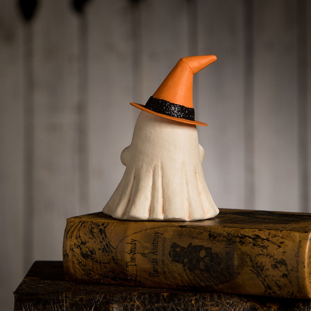 Bethany Lowe Witchy Ghost with Candy Corn back life style