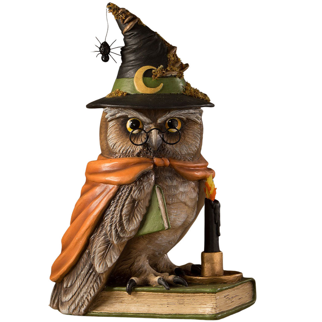 Bethany Lowe Woodsy Wizard Owl front