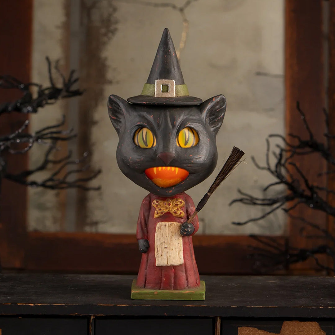 Bethany Lowe Catrina Whisker Witch front lifestyle