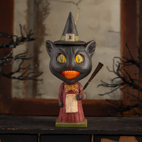 Bethany Lowe Catrina Whisker Witch front lifestyle