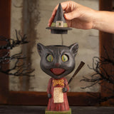 Bethany Lowe Catrina Whisker Witch opened lifestyle