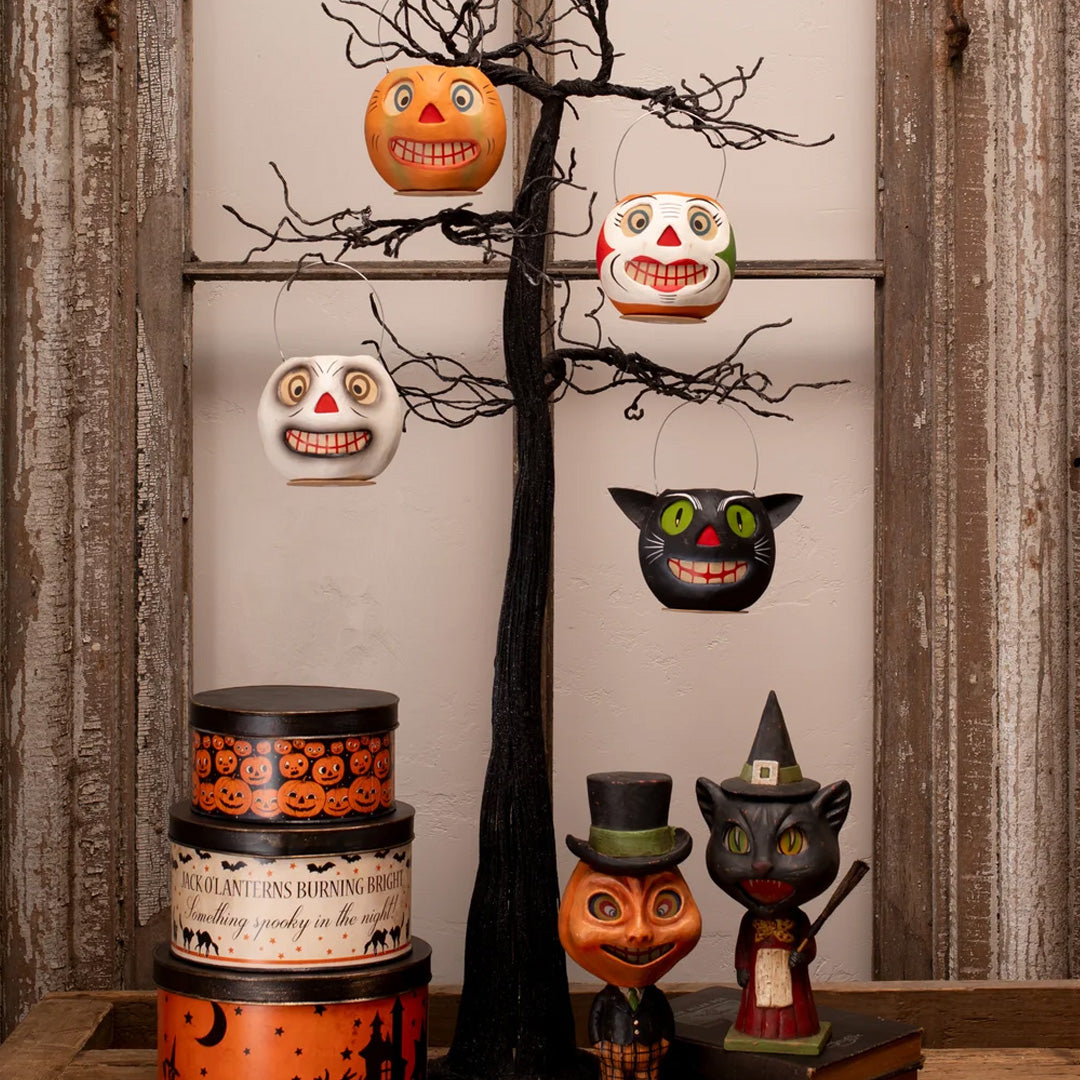 Bethany Lowe Catrina Whisker Witch set