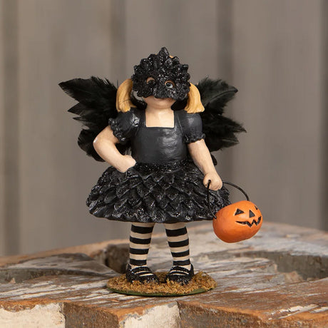 Bethany Lowe Crow Hazel Girl front mask lifestyle