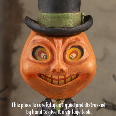 Bethany Lowe Dashing Peter Pumpkinhead closed up lifestyle