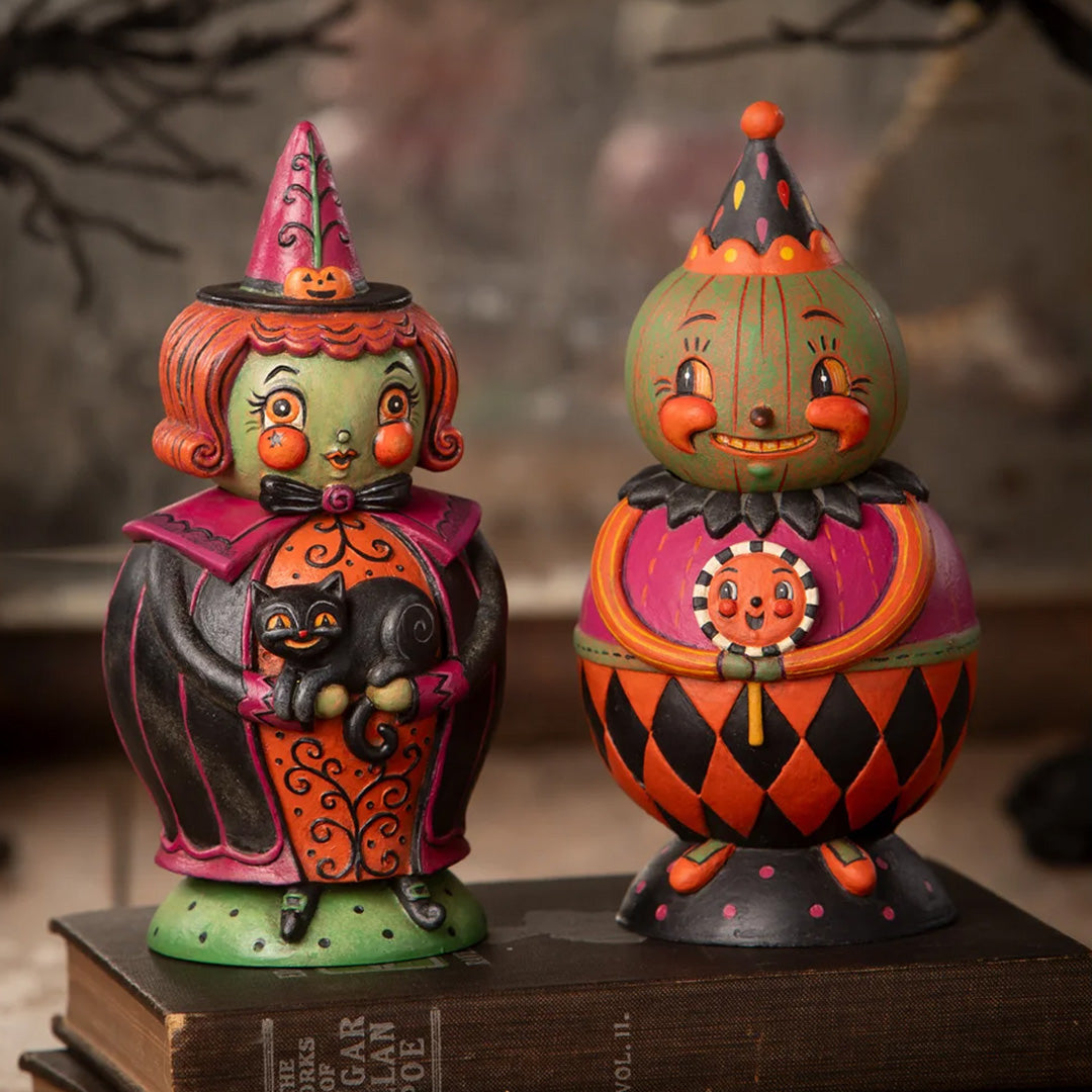 Hagatha and Jack Spooks Jar by Johanna Parker – Cuddle Decor