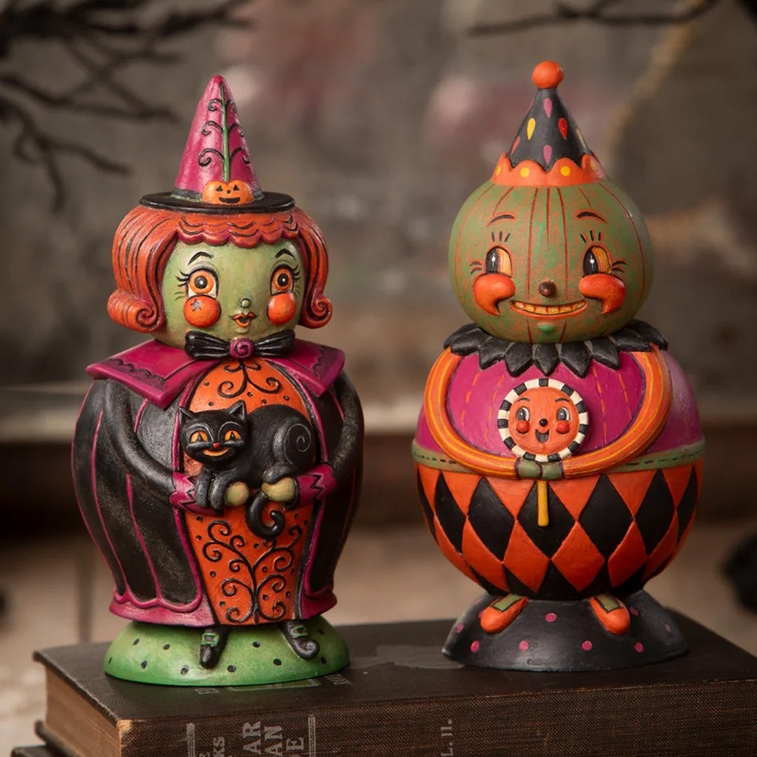 Jackie Green-O-Ween Spooks Jar by Johanna Parker – Cuddle Decor