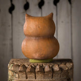 Bethany Lowe Shining Bright Owl Luminary back lifestyle