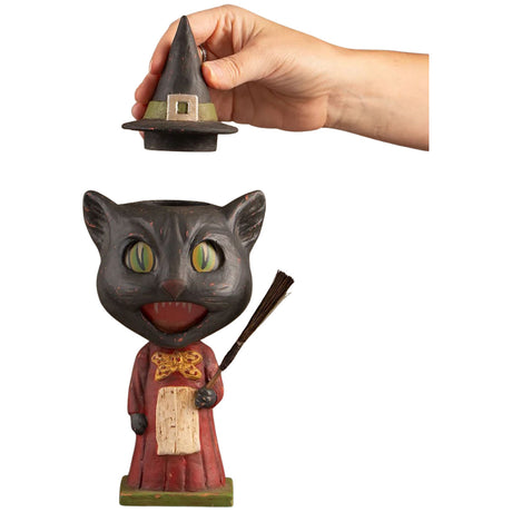 Bethany Lowe Catrina Whisker Witch opened