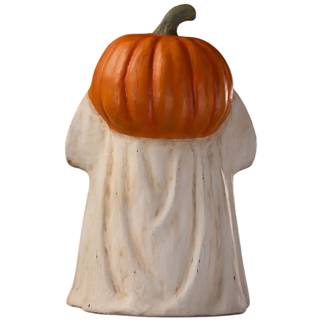 Bethany Lowe Ghost Jack O Lantern back