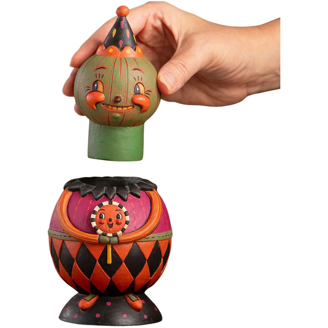 Jackie Green-O-Ween Spooks Jar by Johanna Parker – Cuddle Decor