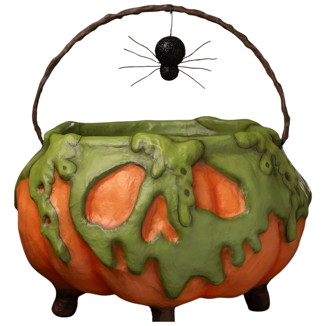 Bethany Lowe Poison Pumpkin Cauldron PM front