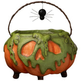 Bethany Lowe Poison Pumpkin Cauldron PM front
