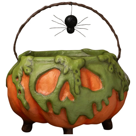 Bethany Lowe Poison Pumpkin Cauldron PM front
