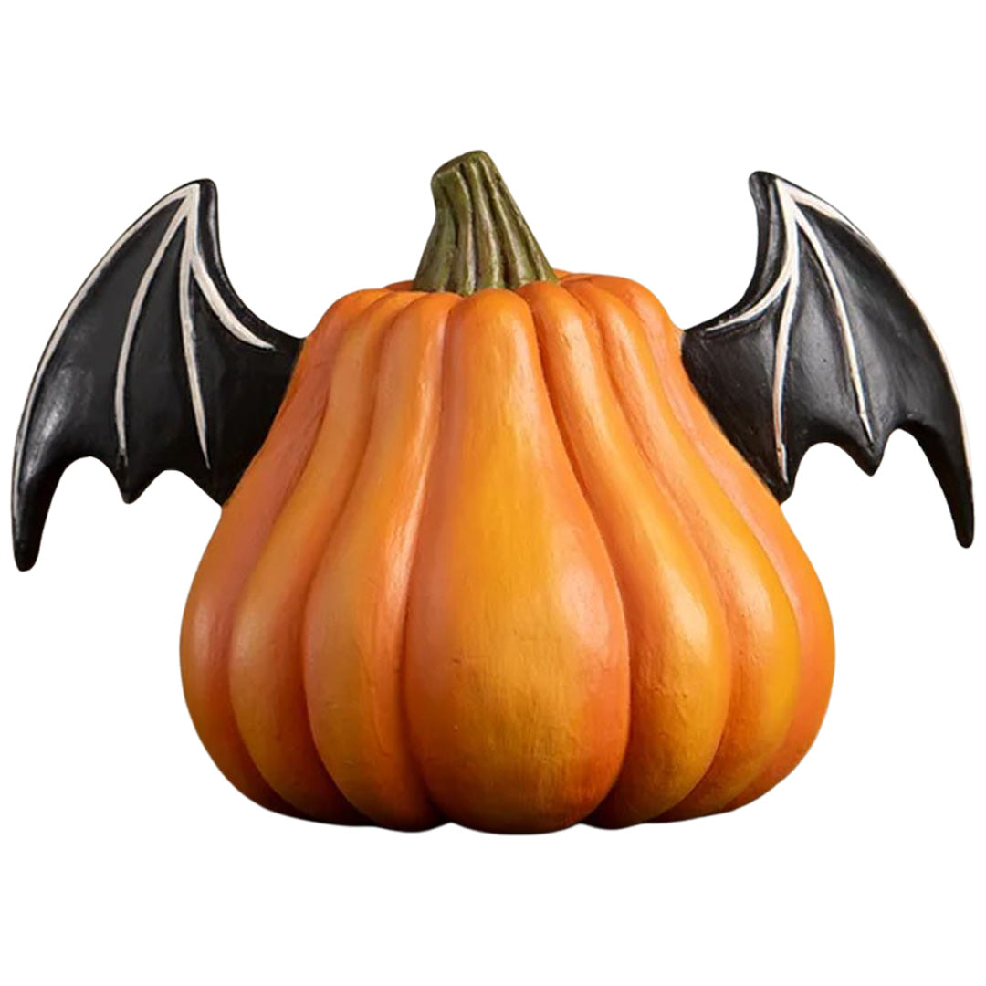 Bethany Lowe Pumpkin Bat Luminary back