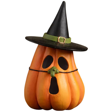 Bethany Lowe Pumpkin Witch Luminary front