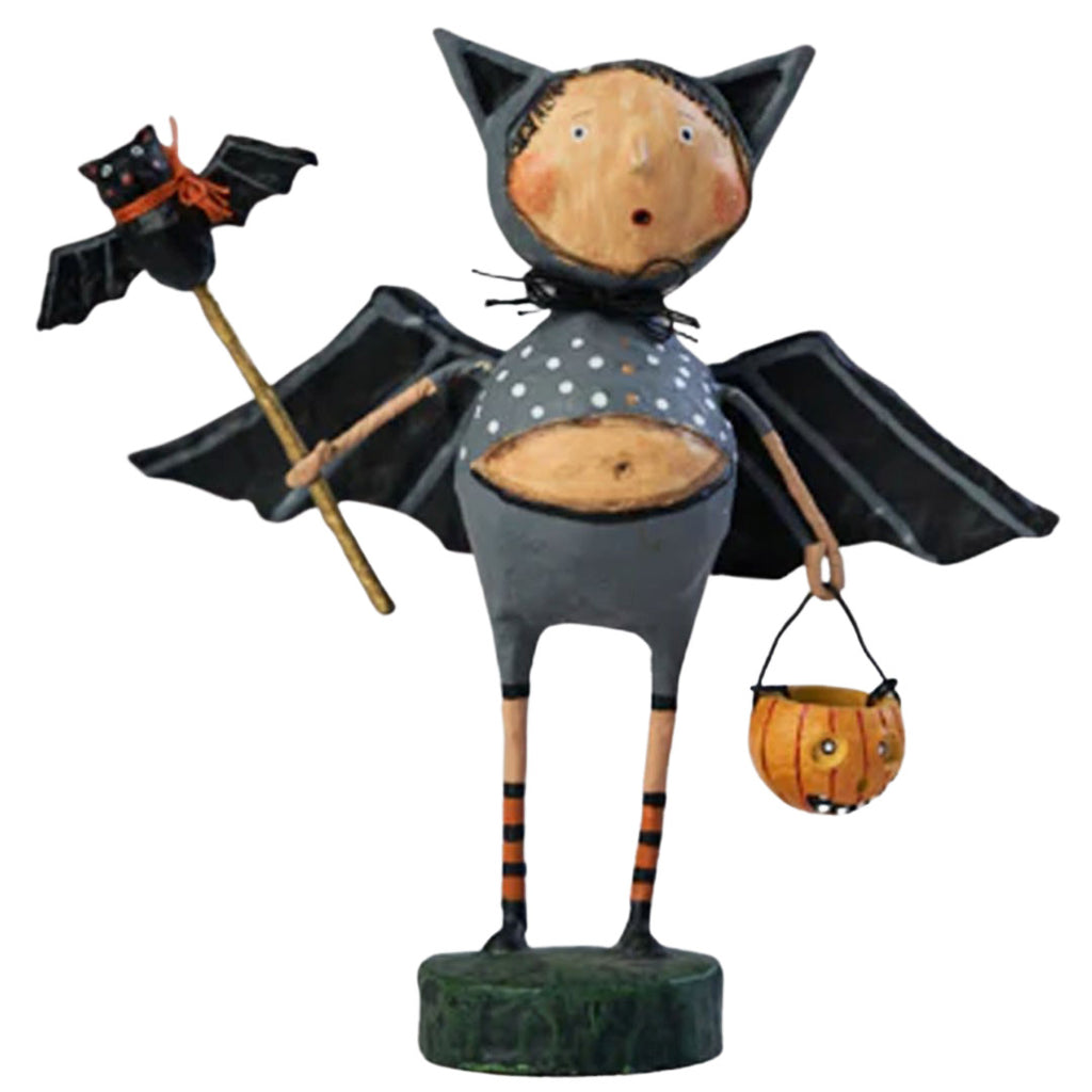 Bat Boy Ben Halloween Figurine by Lori Mitchell