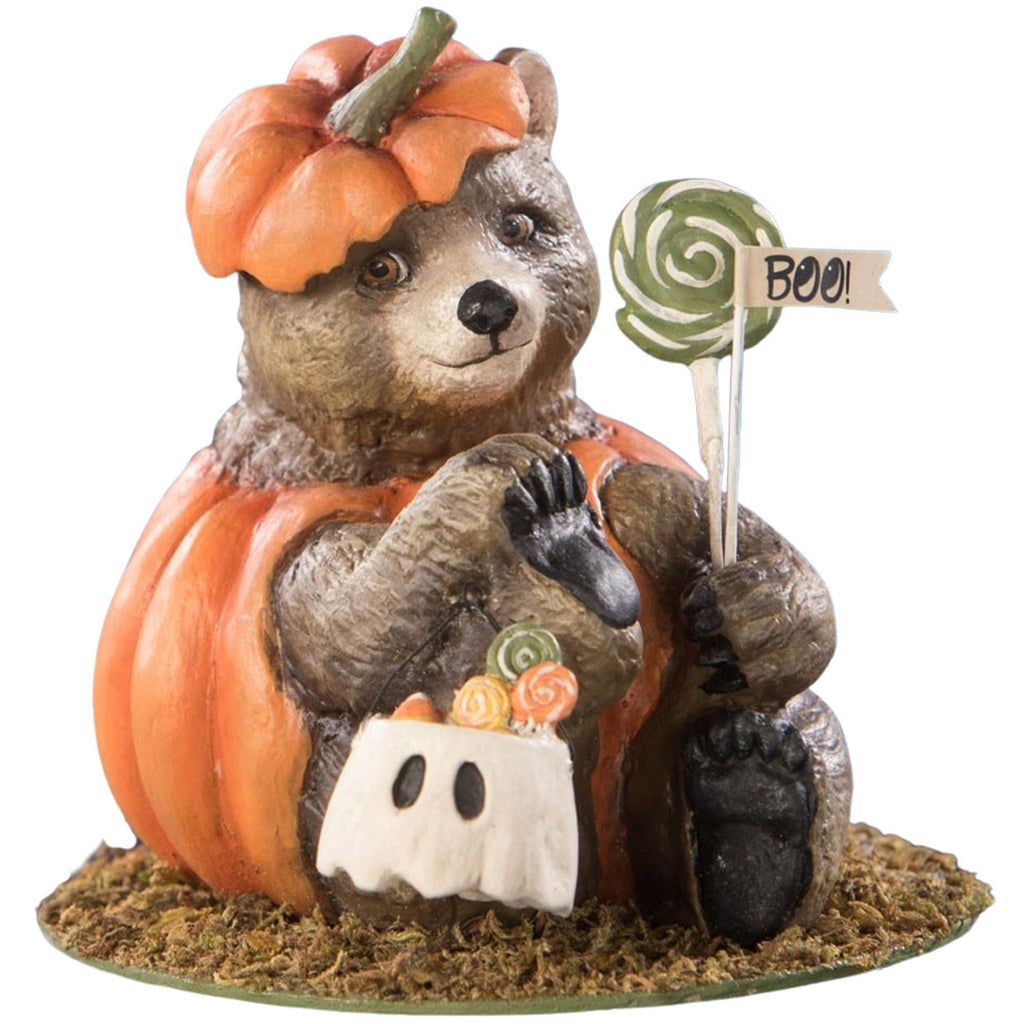 Boo! Boo! Bear Figurine by Bethany Lowe, Halloween Figurine