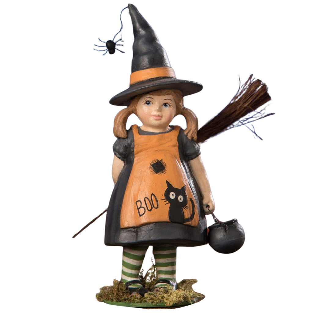 Winnie Halloween Figurine and Collectible by Bethany Lowe Designs front