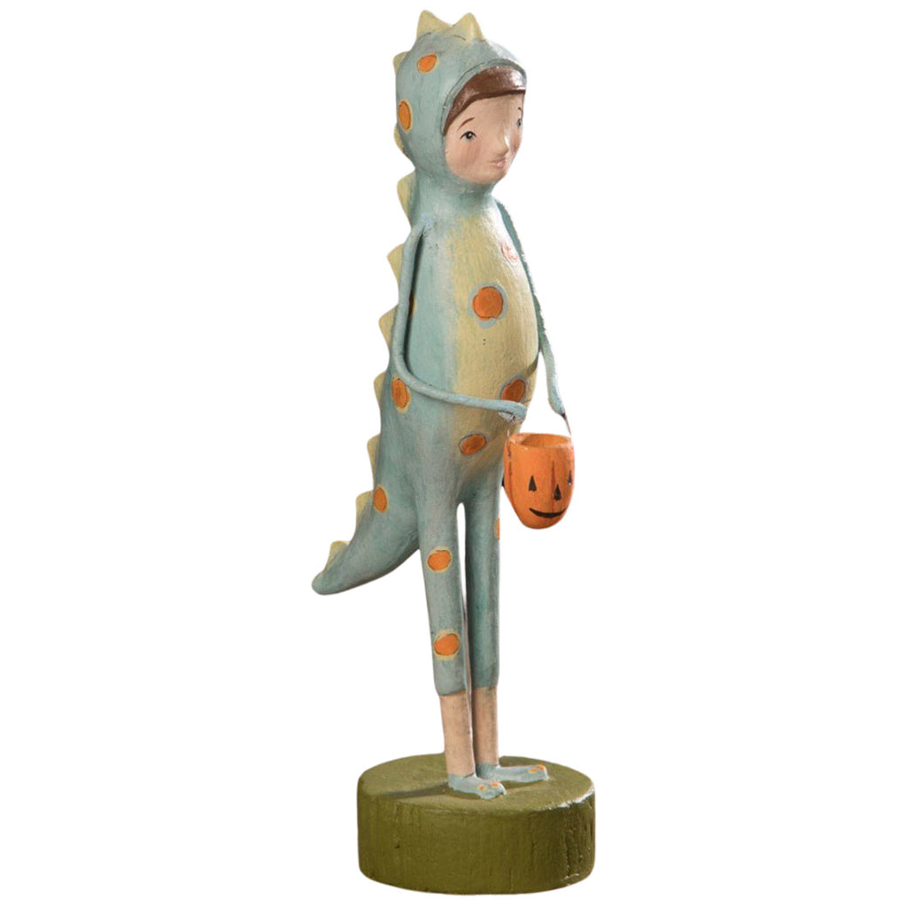 Dino Halloween Figurine by Michelle Lauritsen