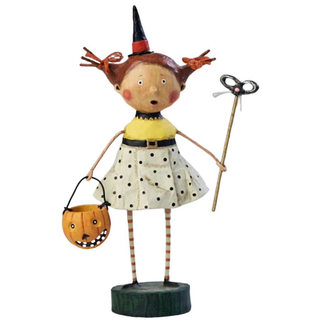 Flirty Gertie Halloween Figurine and Collectible by Lori Mitchell