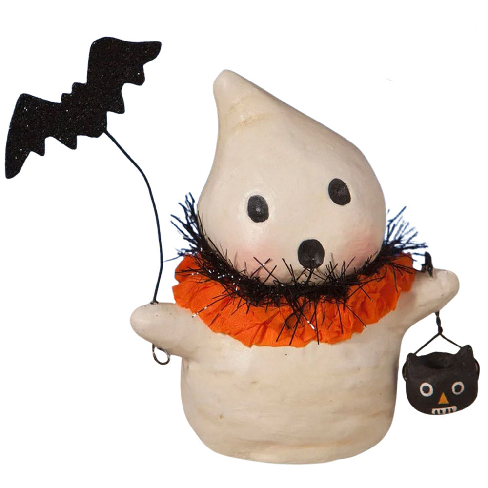 Ghostie With Bat by Michelle Allen for Bethany Lowe