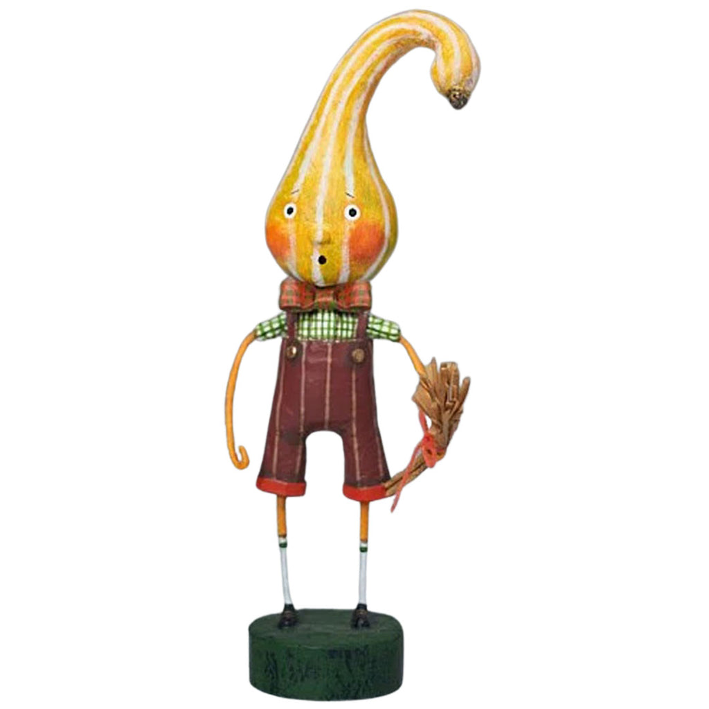 Gourdy, Halloween Figurine, designed by Lori Mitchell front