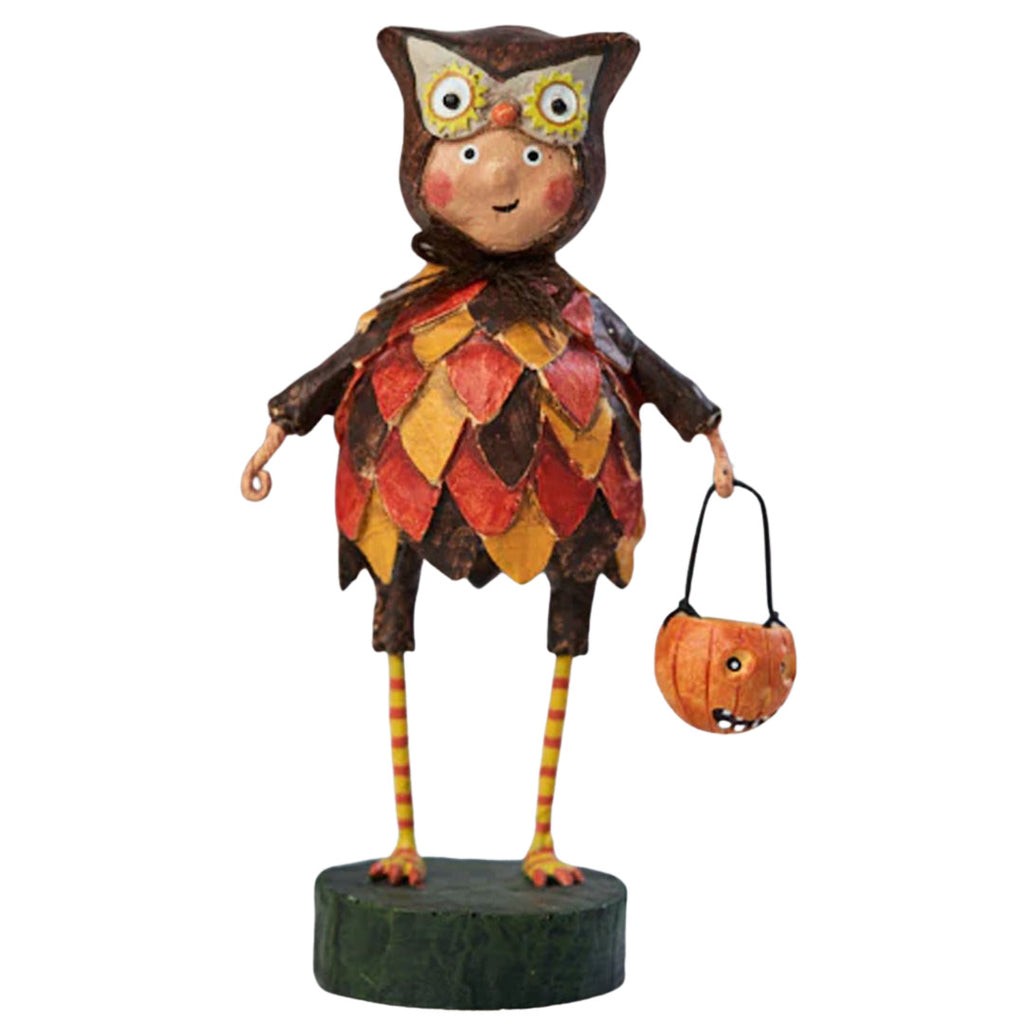 Hoot-N-Hollar Halloween Figurine and Collectible by Lori Mitchell