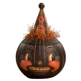 Jackie Black-o-ween Folk Art Figurine by Johanna Parker front