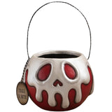 Large Red Apple With White Poison Bucket Halloween by LeeAnn Kress front
