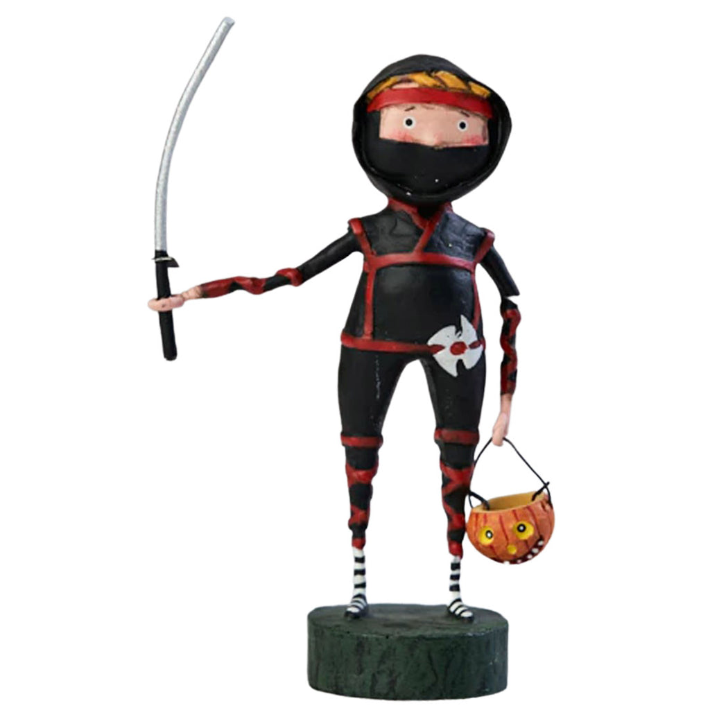 Lil' Ninja Halloween Figurine and Collectible by Lori Mitchell