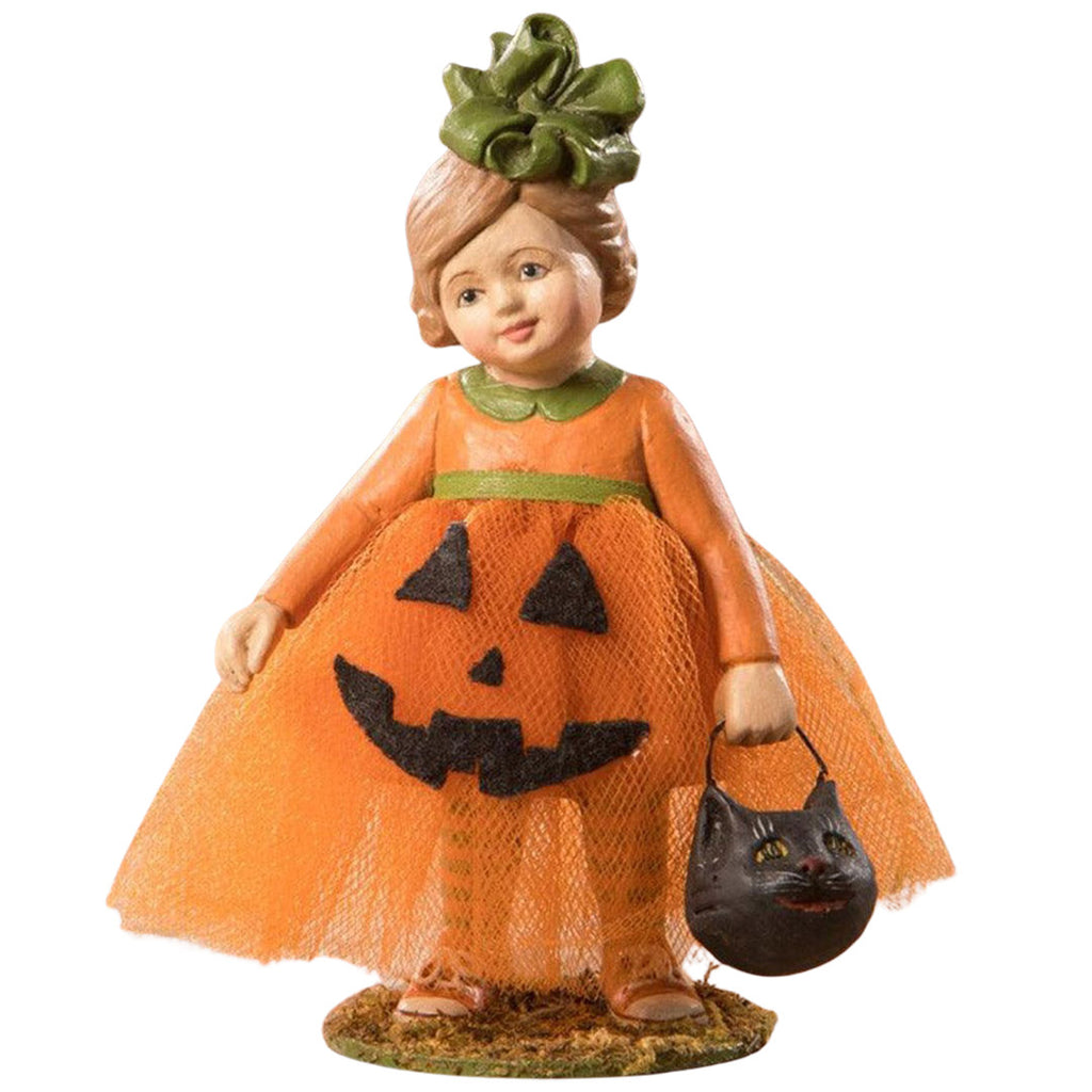 Little Pun-kin Halloween Figurine by Bethany Lowe front