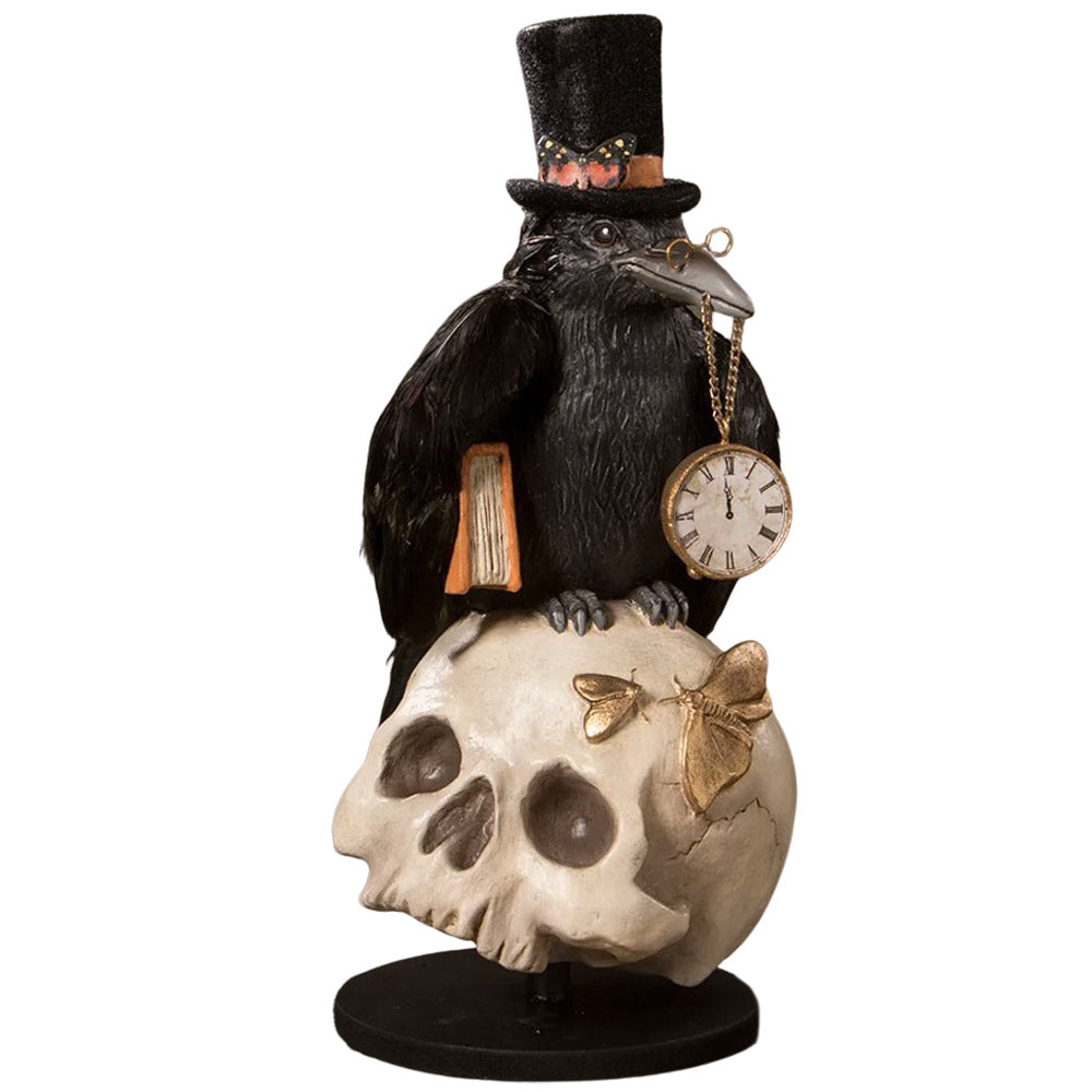 Bethany Lowe Crow On Skull - Thumbnail 4