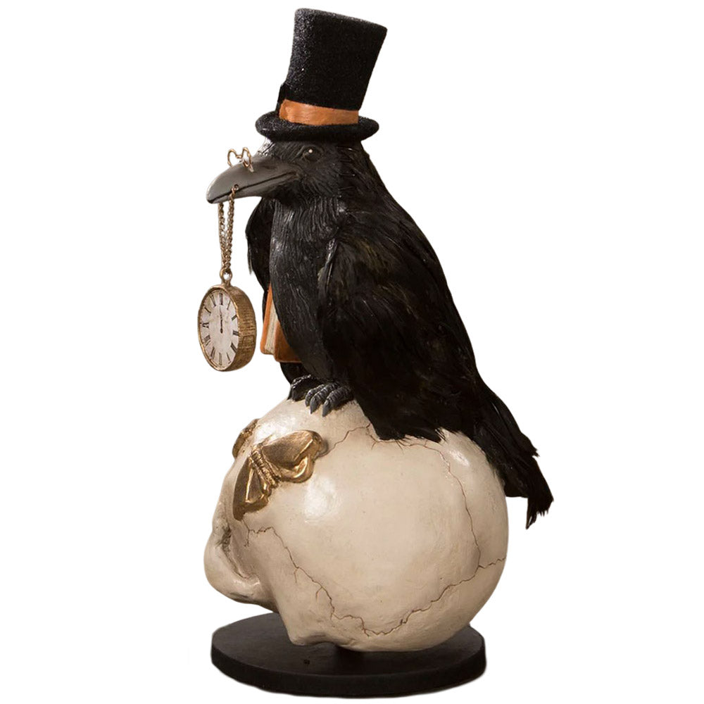 Bethany Lowe Crow On Skull
