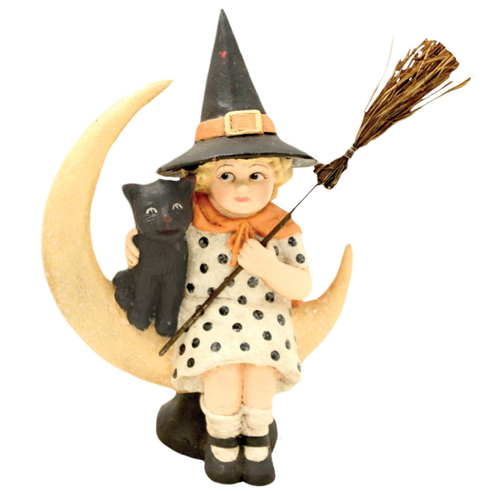 Midnight Moon Halloween Figurine by Bethany Lowe Designs