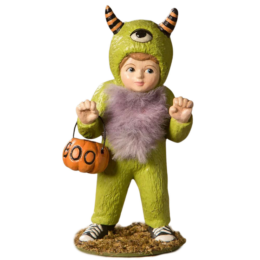 Mikey Monster Halloween Figurine by Bethany Lowe front