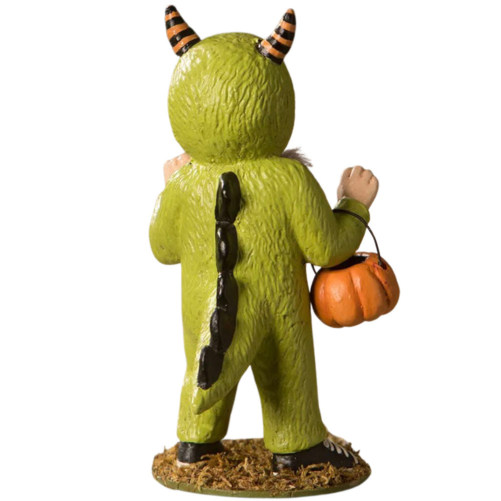 Mikey Monster Halloween Figurine by Bethany Lowe back
